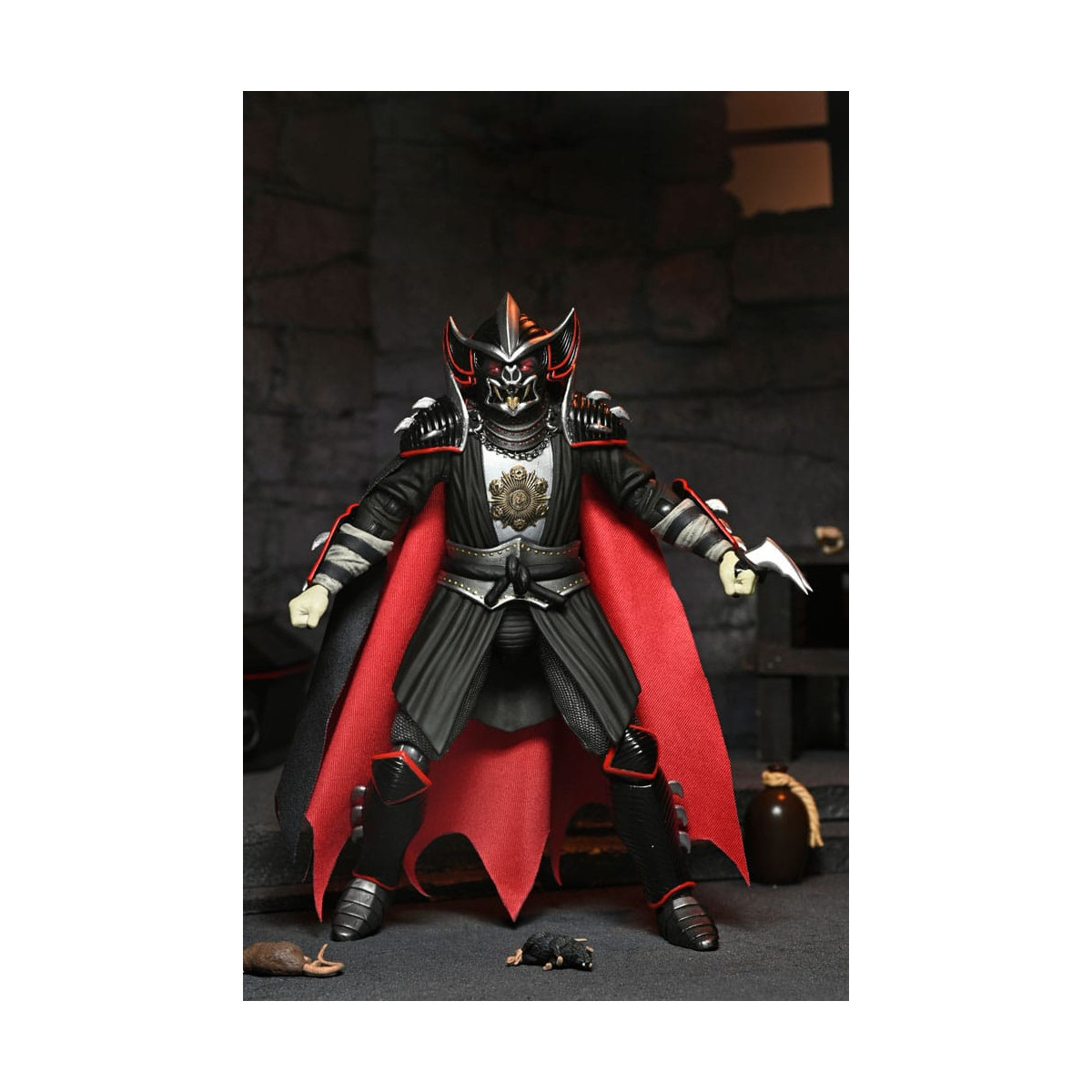 NECA - Ultimate Shredder como Drácula Colores Clásicos - Universal Monsters x TMNT