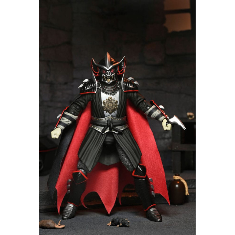 NECA - Ultimate Shredder como Drácula Colores Clásicos - Universal Monsters x TMNT