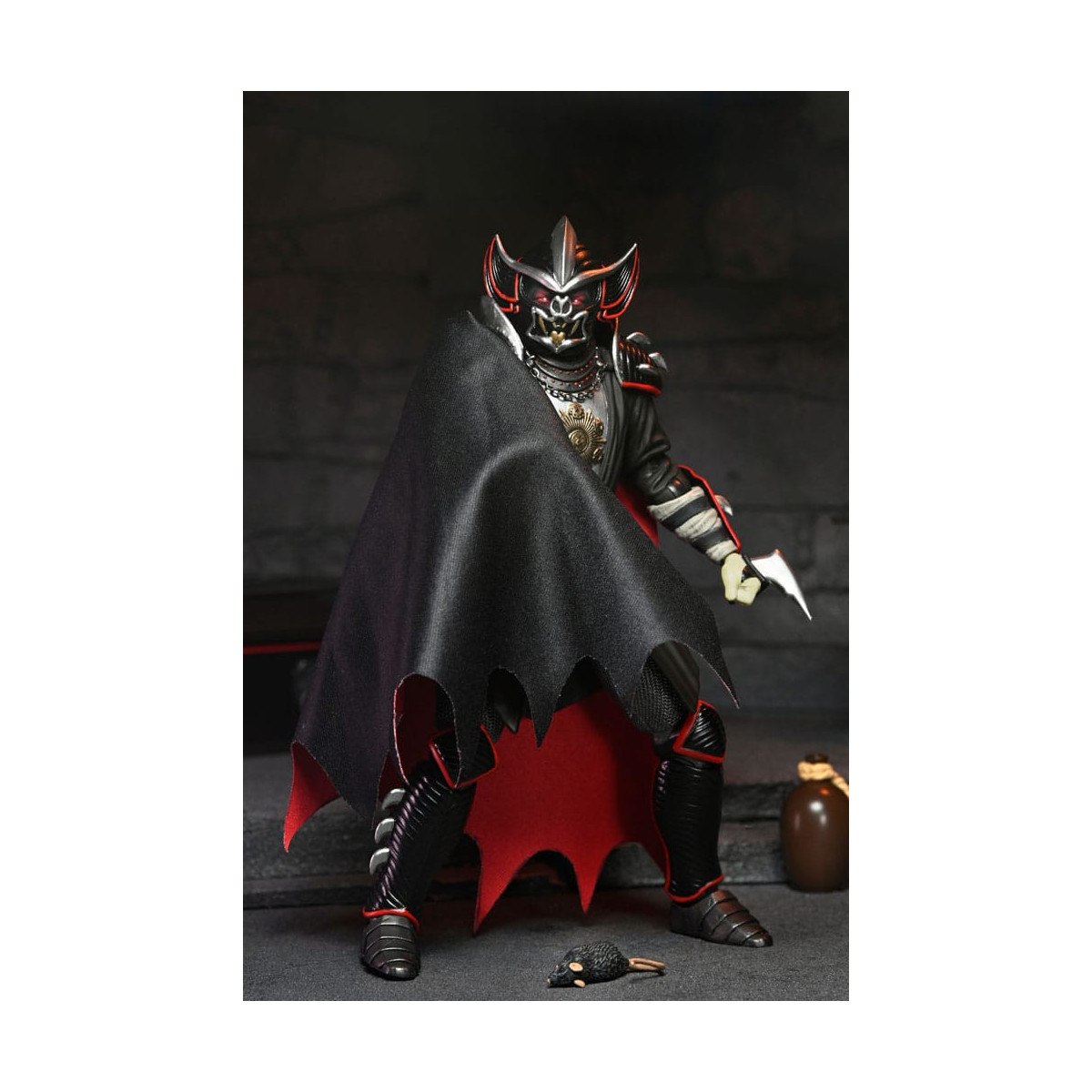 NECA - Ultimate Shredder como Drácula Colores Clásicos - Universal Monsters x TMNT