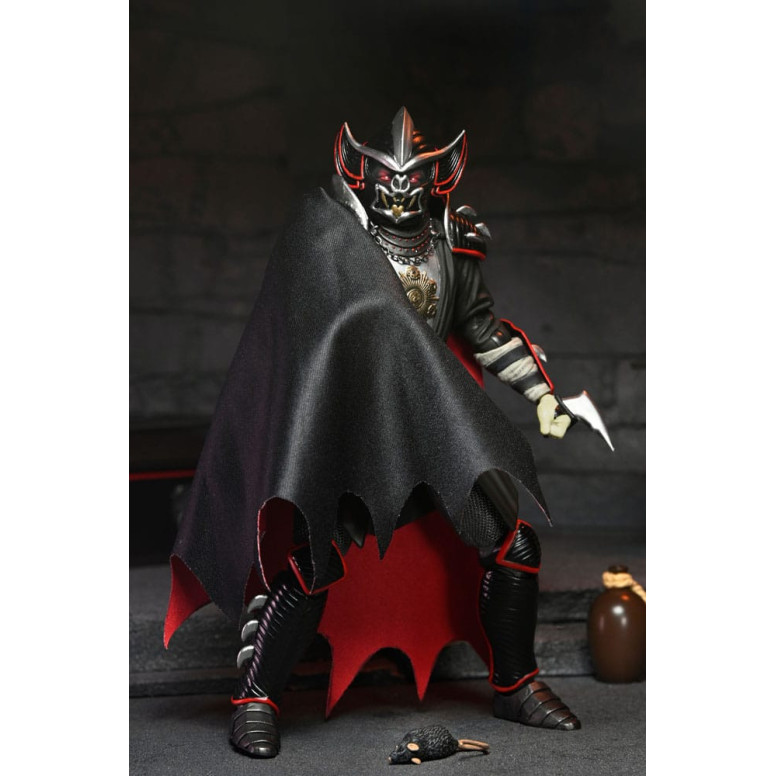NECA - Ultimate Shredder como Drácula Colores Clásicos - Universal Monsters x TMNT
