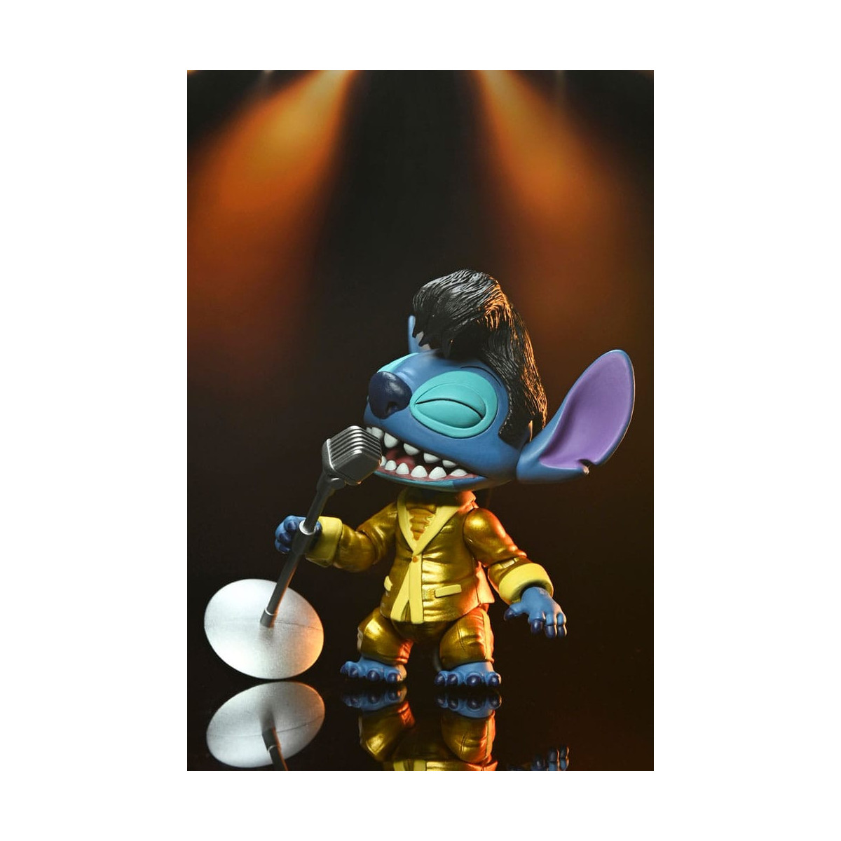 Neca Disney Lilo & Stitch - Ultimate Gold Suit Elvis Stitch
