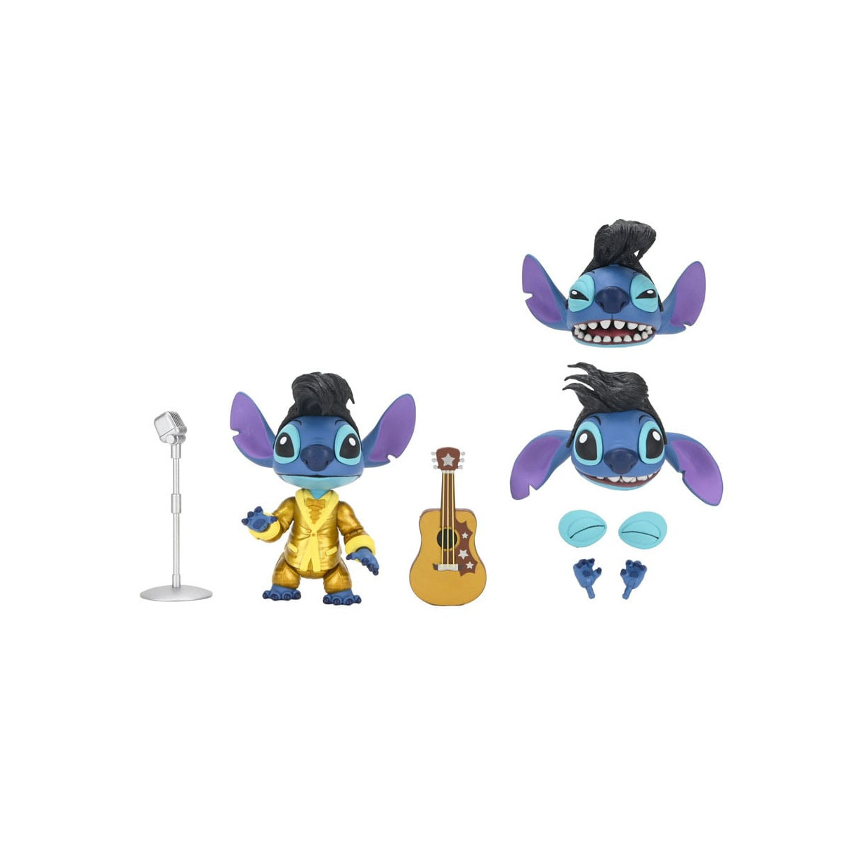 Neca Disney Lilo & Stitch - Ultimate Gold Suit Elvis Stitch