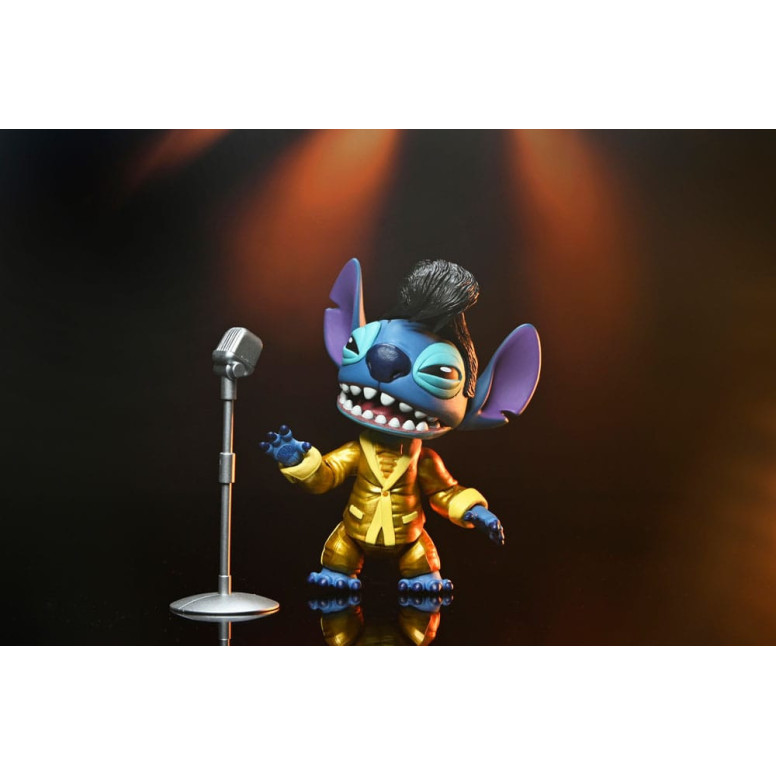 Neca Disney Lilo & Stitch - Ultimate Gold Suit Elvis Stitch