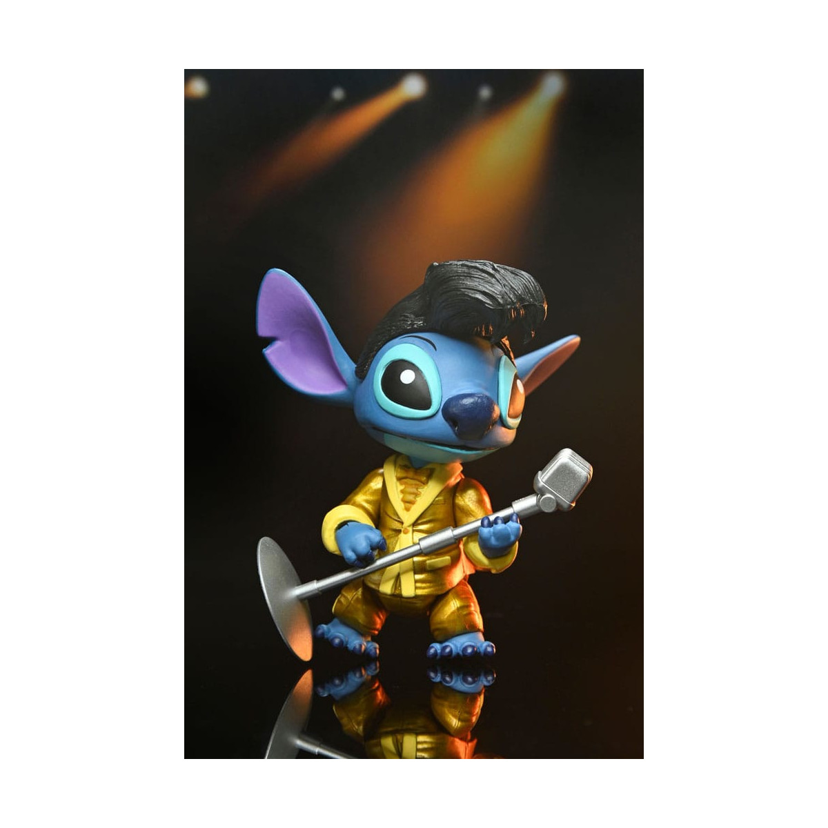 Neca Disney Lilo & Stitch - Ultimate Gold Suit Elvis Stitch