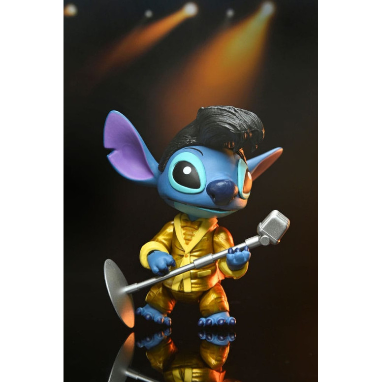 Neca Disney Lilo & Stitch - Ultimate Gold Suit Elvis Stitch
