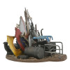 Neca - Diorama Shredder's Throne- TMNT - Teenage Mutant Ninja Turtles 2 - El secreto del rezume