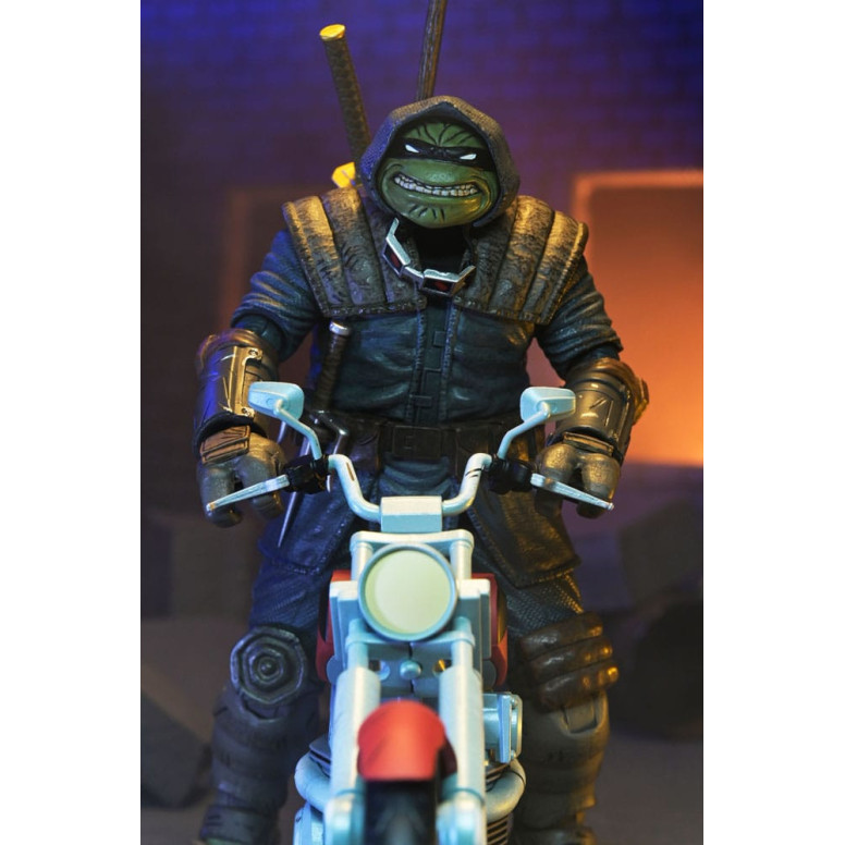 NECA - IDW Comics - Casey Marie con la moto del Último Ronin - El Último Ronin Los Años Perdidos- TMNT