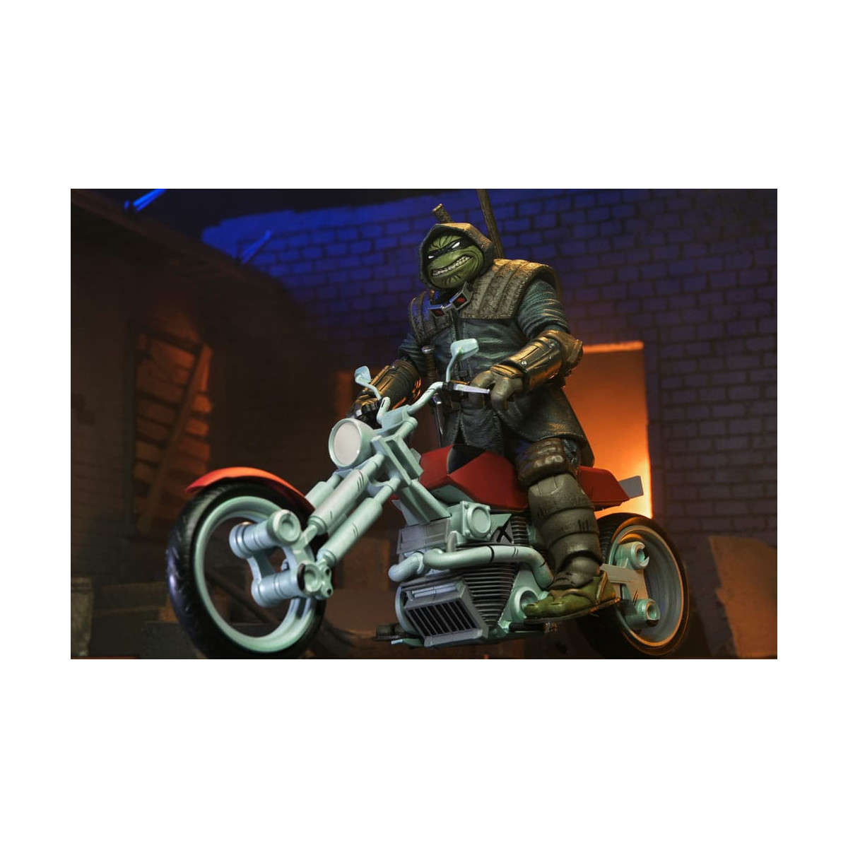 NECA - IDW Comics - Casey Marie con la moto del Último Ronin - El Último Ronin Los Años Perdidos- TMNT