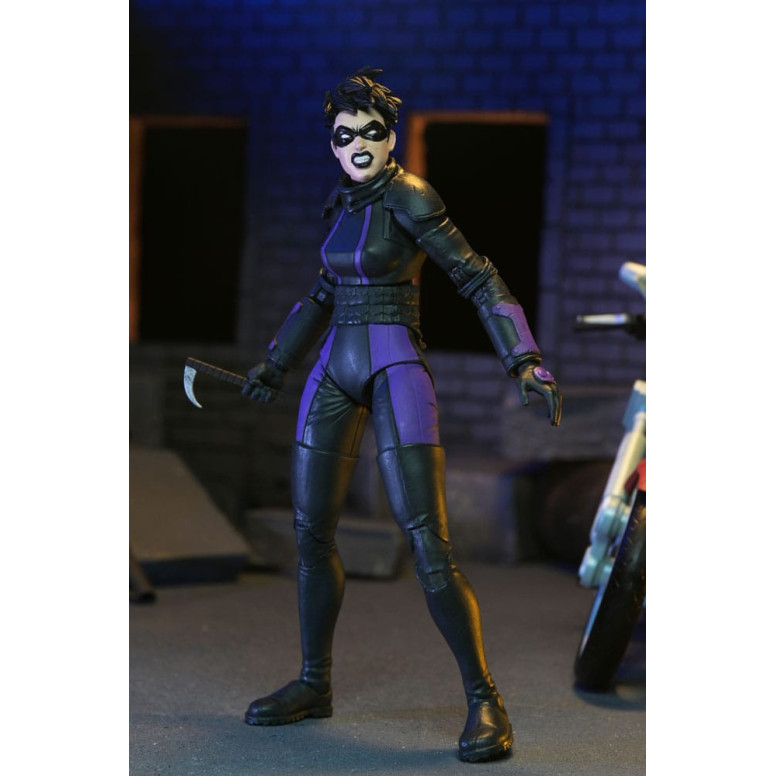 NECA - IDW Comics - Casey Marie con la moto del Último Ronin - El Último Ronin Los Años Perdidos- TMNT