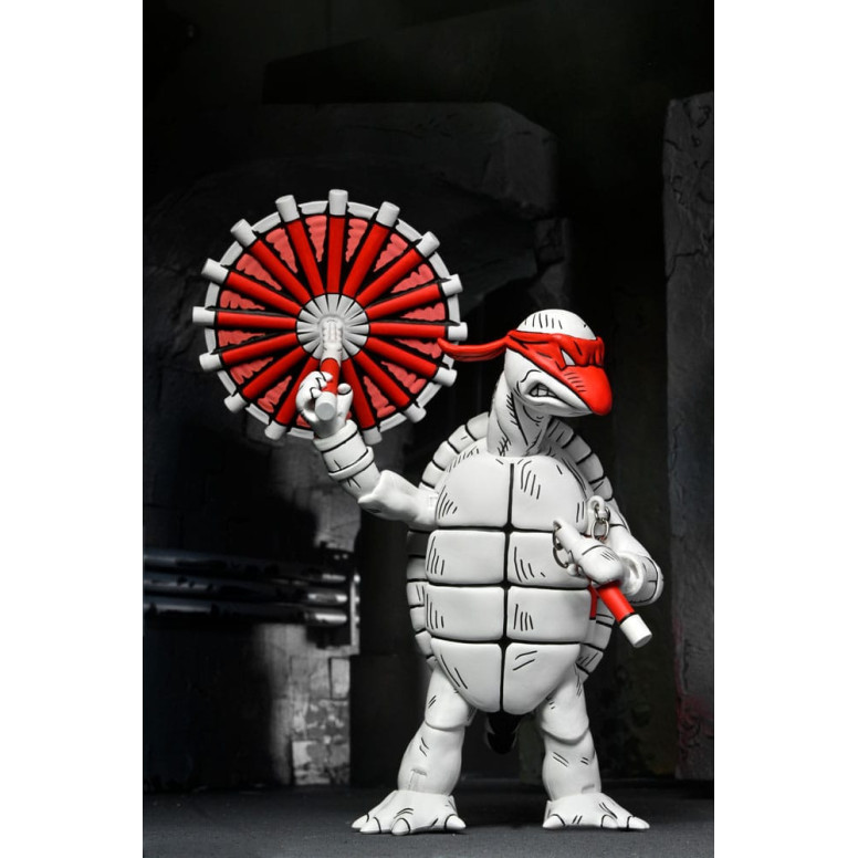 NECA - Mirage Comics - Blanco y Negro Primeras Tortugas - TMNT - Teenage Mutant Ninja Turtles