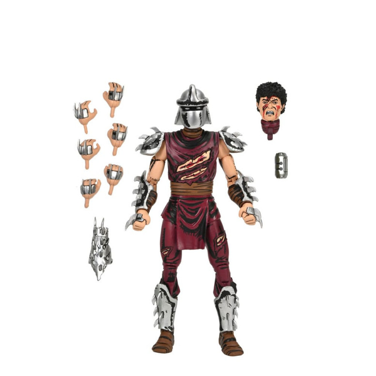 NECA - Mirage Comics - BATTLE DAMAGED SHREDDER (Classic Colors) - TMNT - Teenage Mutant Ninja Turtles