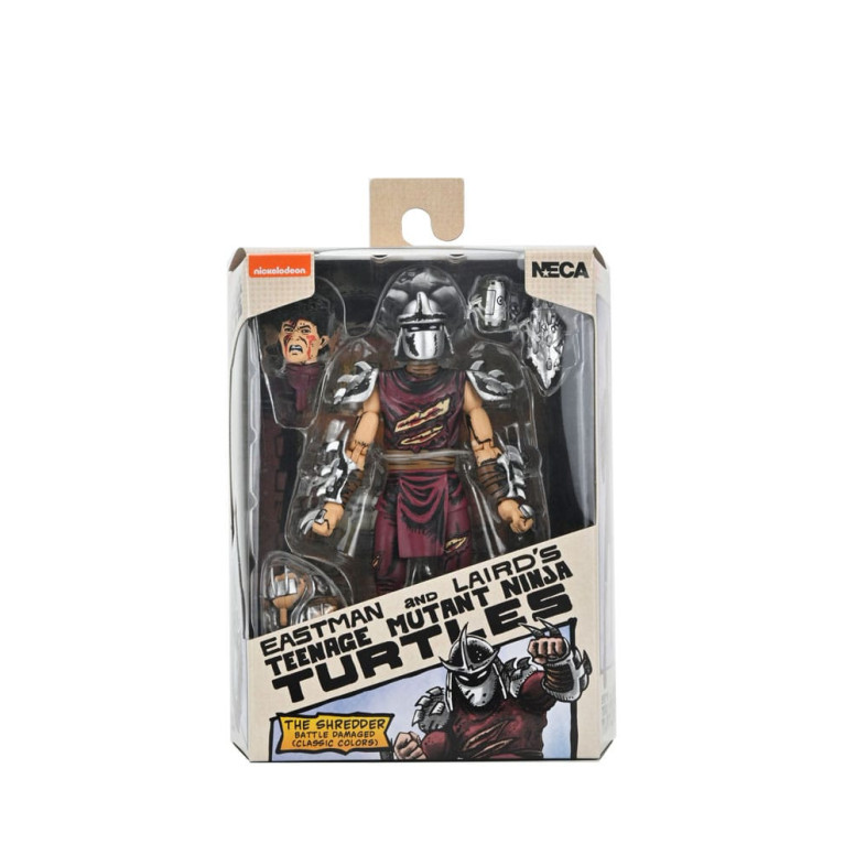 NECA - Mirage Comics - BATTLE DAMAGED SHREDDER (Classic Colors) - TMNT - Teenage Mutant Ninja Turtles