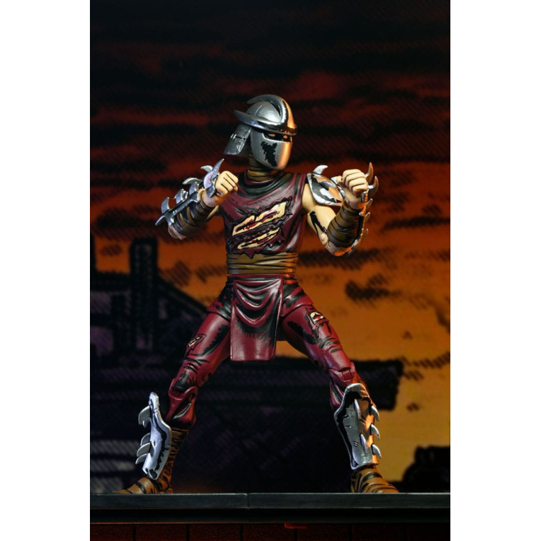 NECA - Mirage Comics - BATTLE DAMAGED SHREDDER (Classic Colors) - TMNT - Teenage Mutant Ninja Turtles