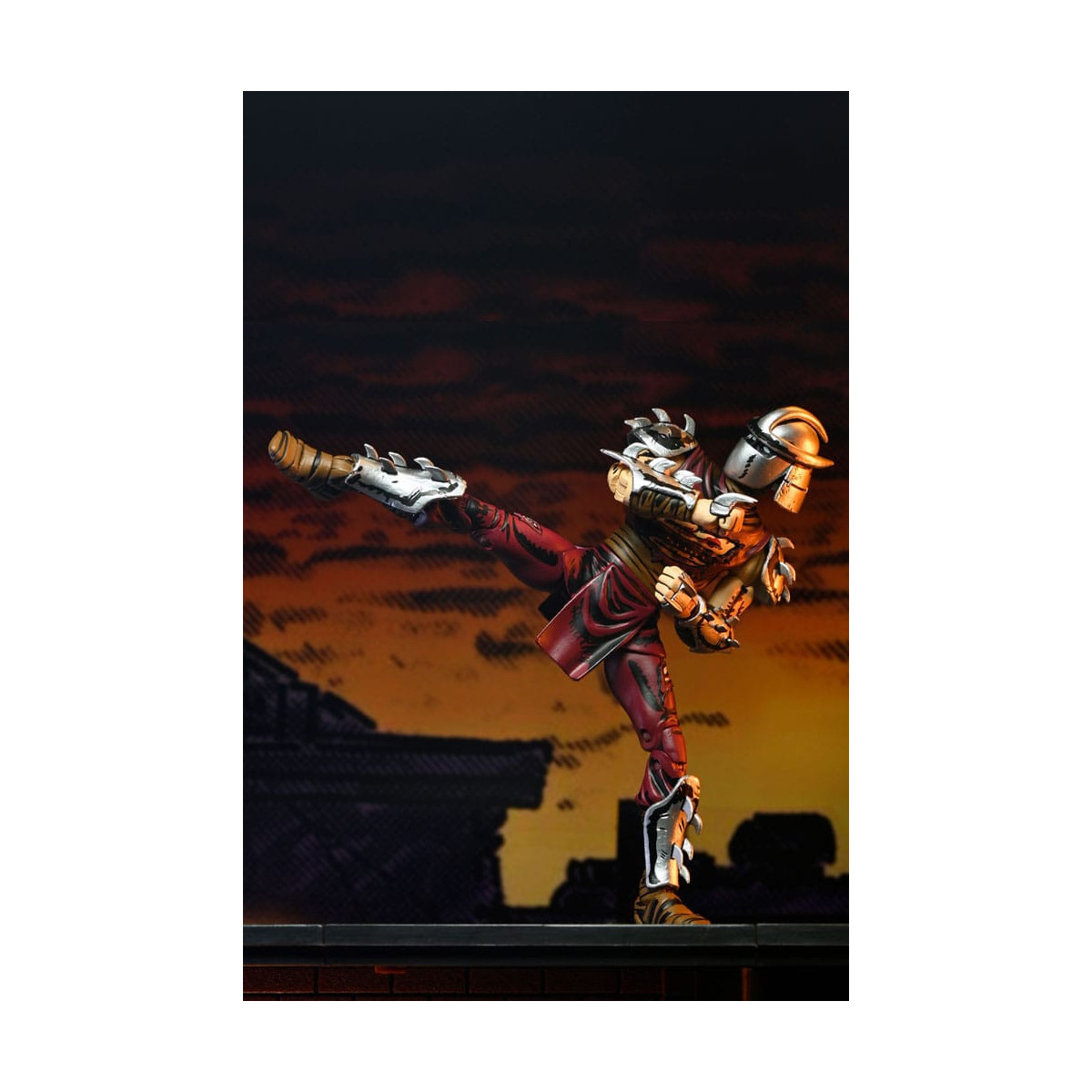 NECA - Mirage Comics - BATTLE DAMAGED SHREDDER (Classic Colors) - TMNT - Teenage Mutant Ninja Turtles