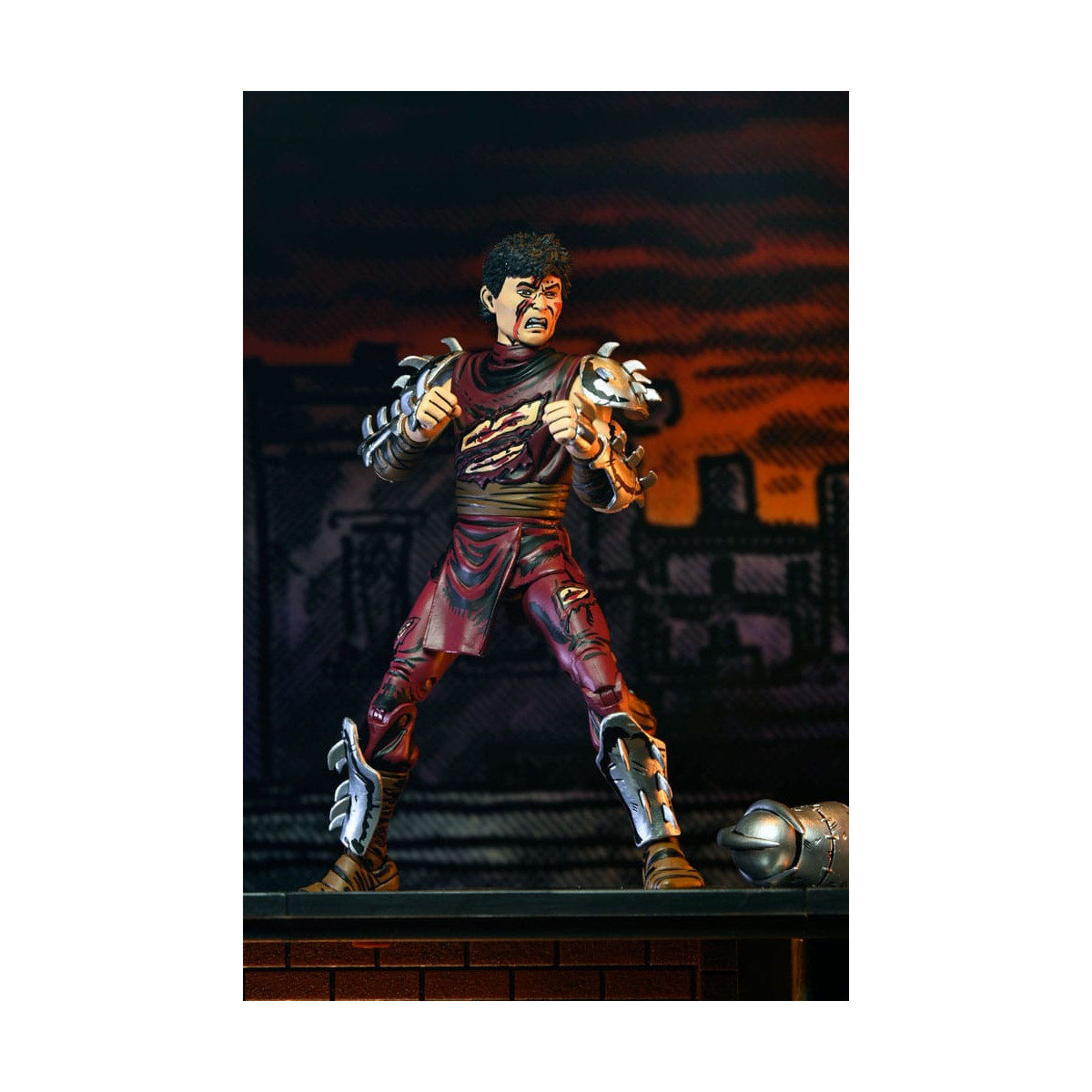 NECA - Mirage Comics - BATTLE DAMAGED SHREDDER (Classic Colors) - TMNT - Teenage Mutant Ninja Turtles
