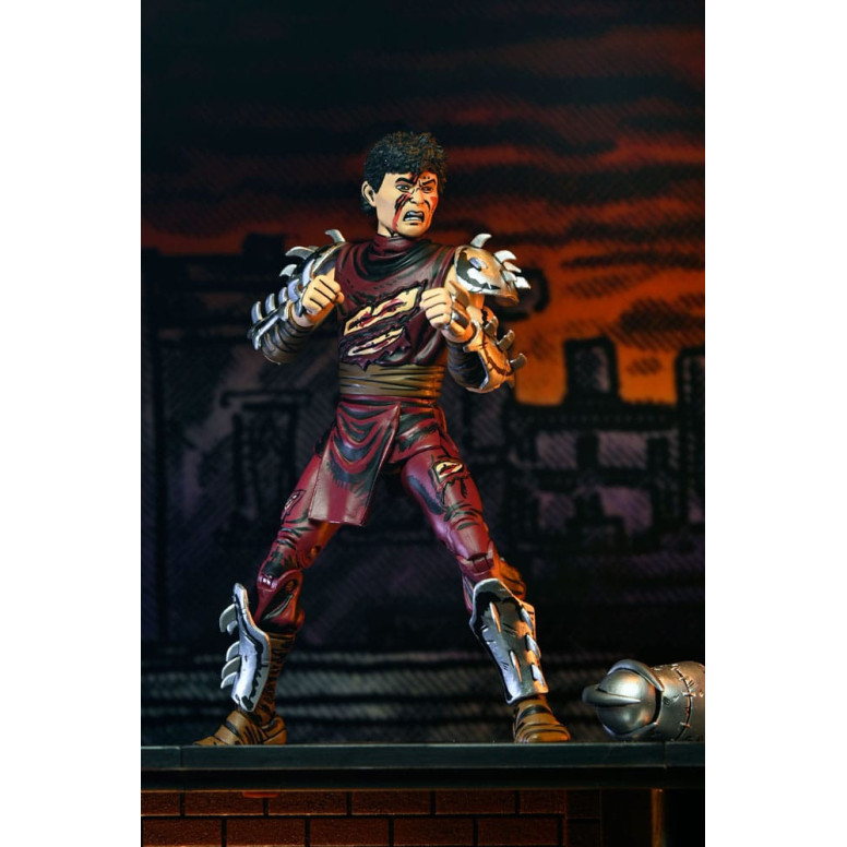 NECA - Mirage Comics - BATTLE DAMAGED SHREDDER (Classic Colors) - TMNT - Teenage Mutant Ninja Turtles