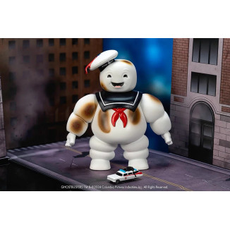 Jada Toys - Ghostbusters Hombre de malvavisco Stay Puft con Cadillac Ecto-1 - Nano Scene 1/64