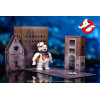 Jada Toys - Ghostbusters Hombre de malvavisco Stay Puft con Cadillac Ecto-1 - Nano Scene 1/64