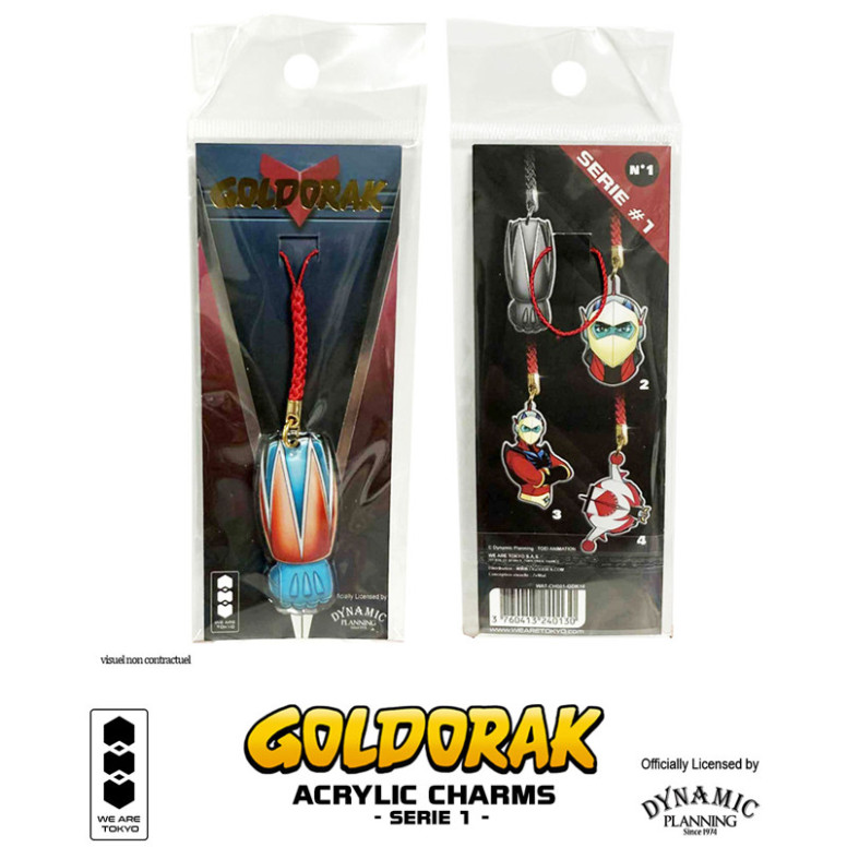 We Are Tokyo - Grendizer Acrylic Charm Serie 1 Fulguro Poing