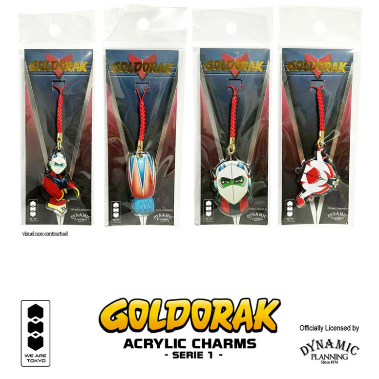 We Are Tokyo - Grendizer Colgante acrílico Serie 1 Casco Actarus