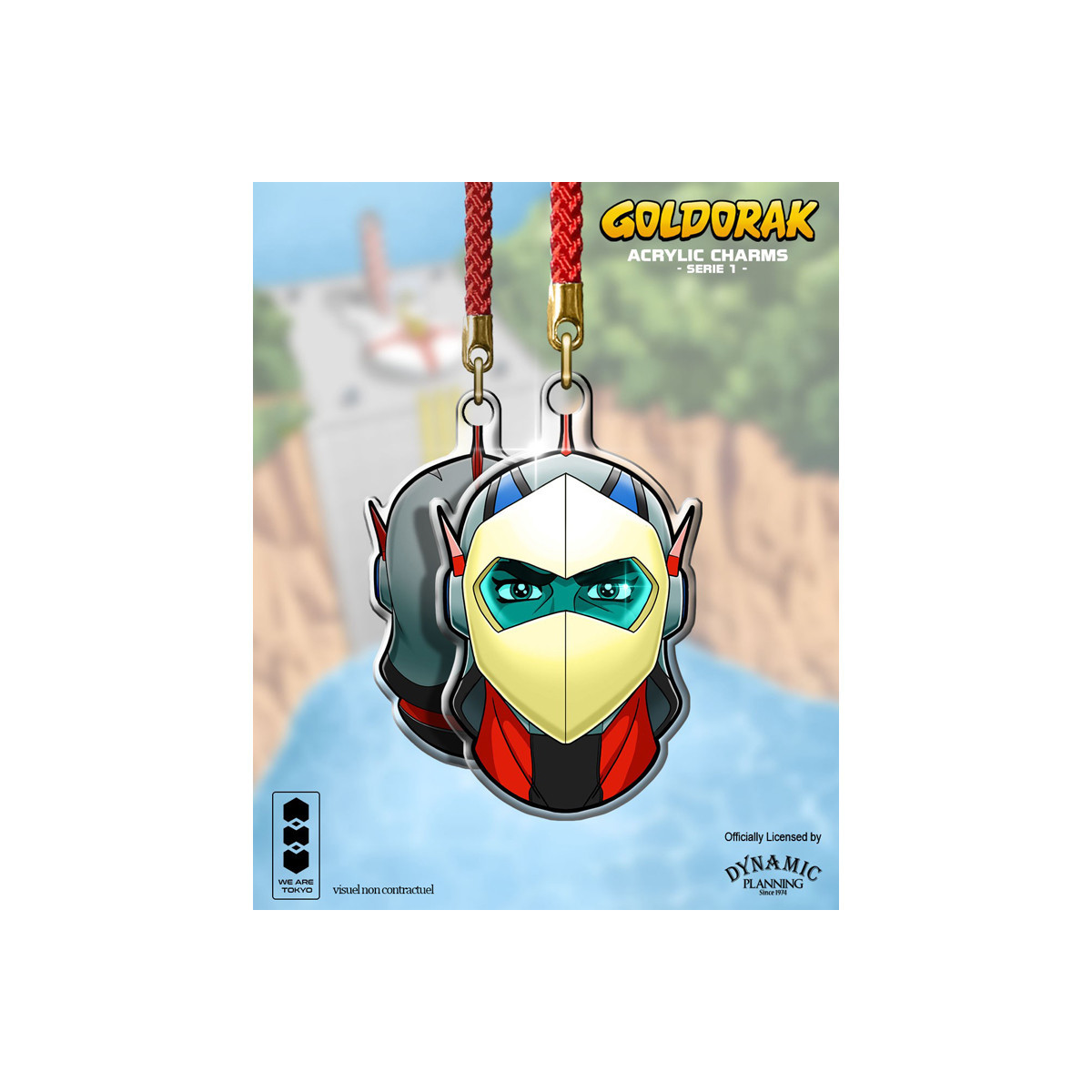 We Are Tokyo - Grendizer Colgante acrílico Serie 1 Casco Actarus