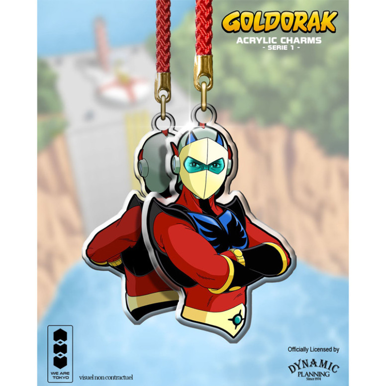 We Are Tokyo - Grendizer Acrylic Charm Serie 1 Buste Actarus