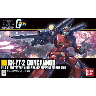Bandai - Gunpla - Gundam 1/144 HG - Cañón RX-77-2 - Mobile Suit Gundam UC