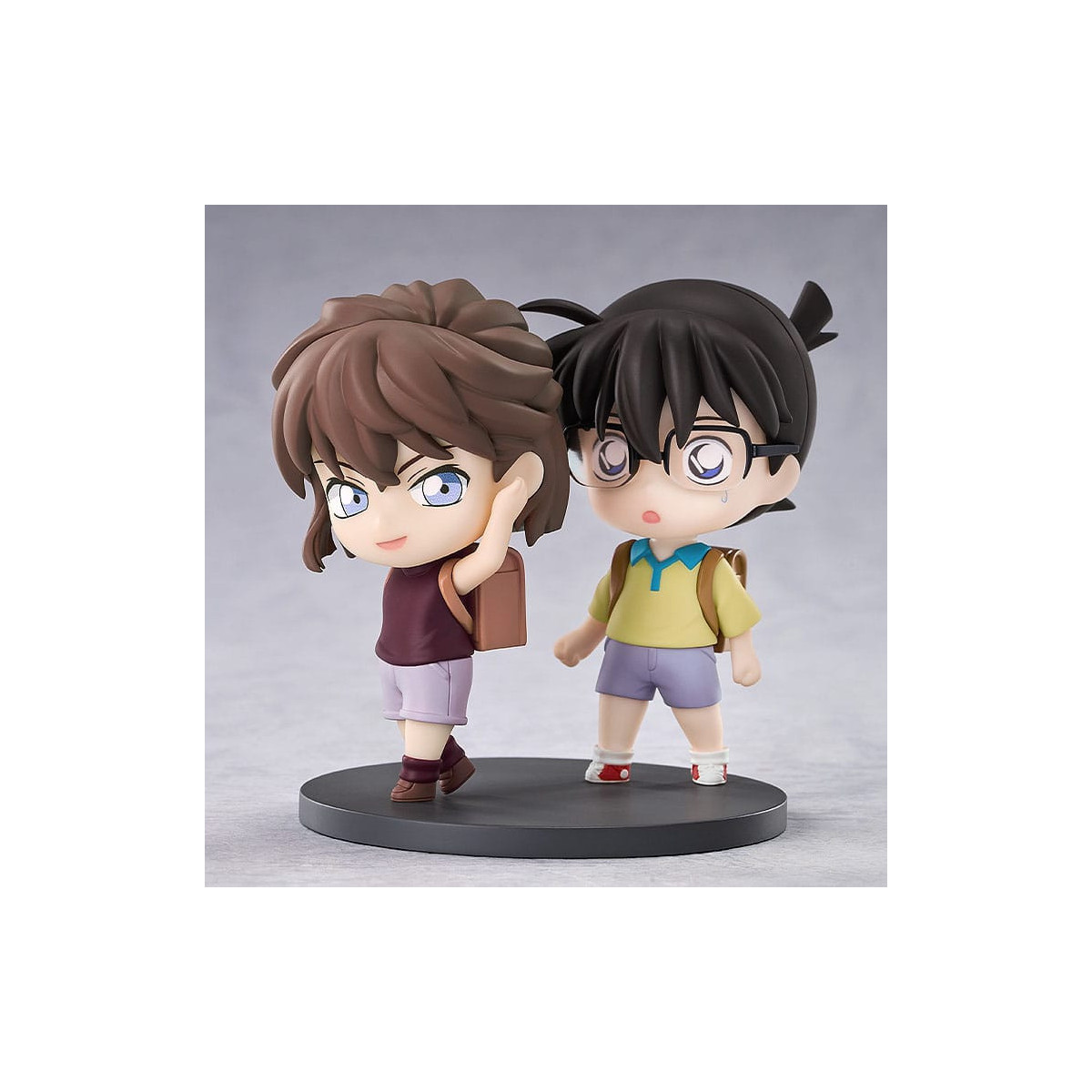 GoodSmile - Qset Conan Edogawa & Ai Haibara - Pack 2 figuras Detective Conan