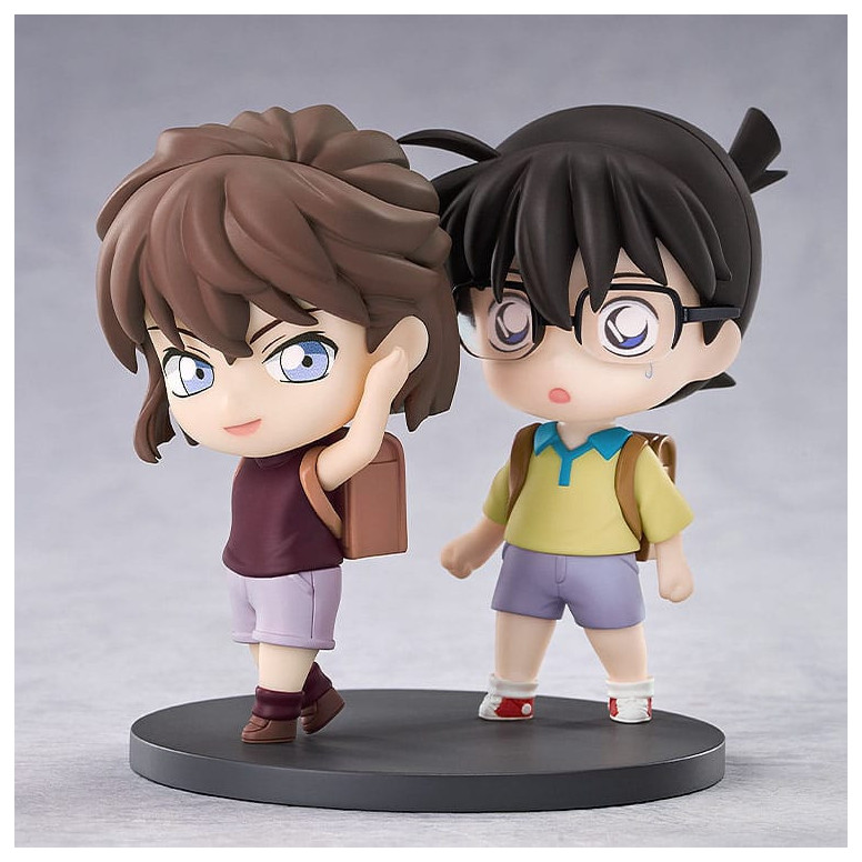 GoodSmile - Qset Conan Edogawa & Ai Haibara - Pack 2 figuras Detective Conan