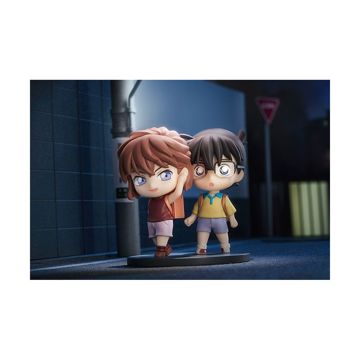 GoodSmile - Qset Conan Edogawa & Ai Haibara - Pack 2 figuras Detective Conan