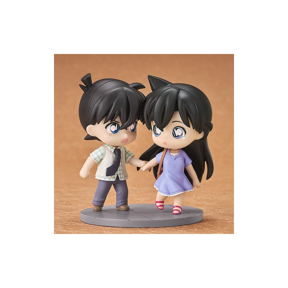 GoodSmile - Qset Shinichi Kudo & Ran Mori - Pack 2 figuras Detective Conan