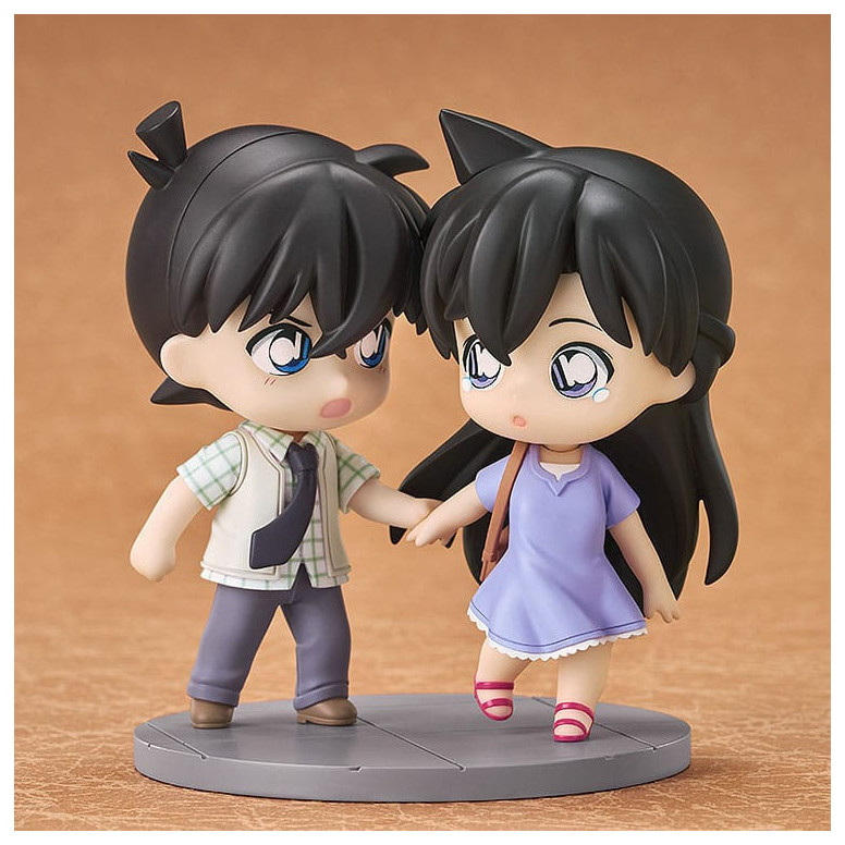 GoodSmile - Qset Shinichi Kudo & Ran Mori - Pack 2 figuras Detective Conan