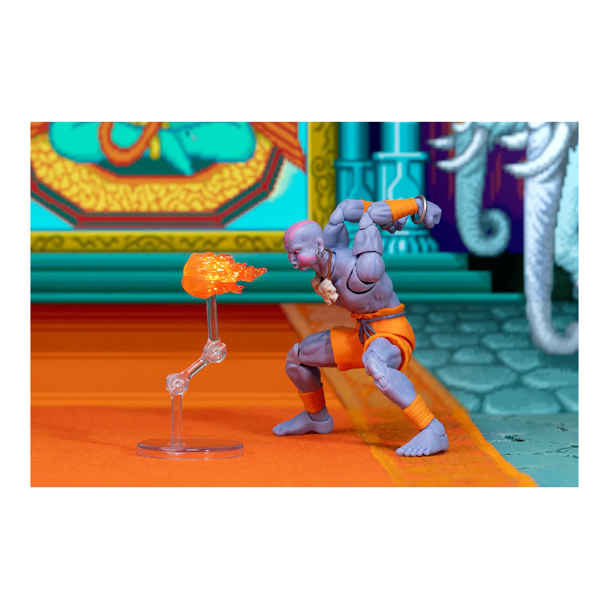 Jada Toys - DHALSIM Player 2 Versión Deluxe 1/12 - Ultra Street Fighter II: The Final Challengers - SDCC 2025