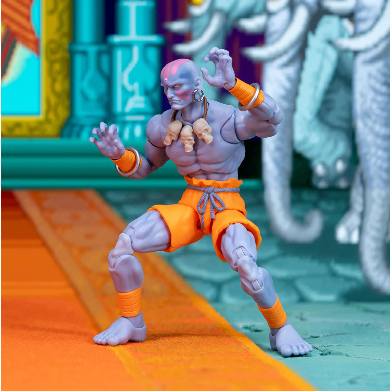 Jada Toys - DHALSIM Player 2 Versión Deluxe 1/12 - Ultra Street Fighter II: The Final Challengers - SDCC 2025