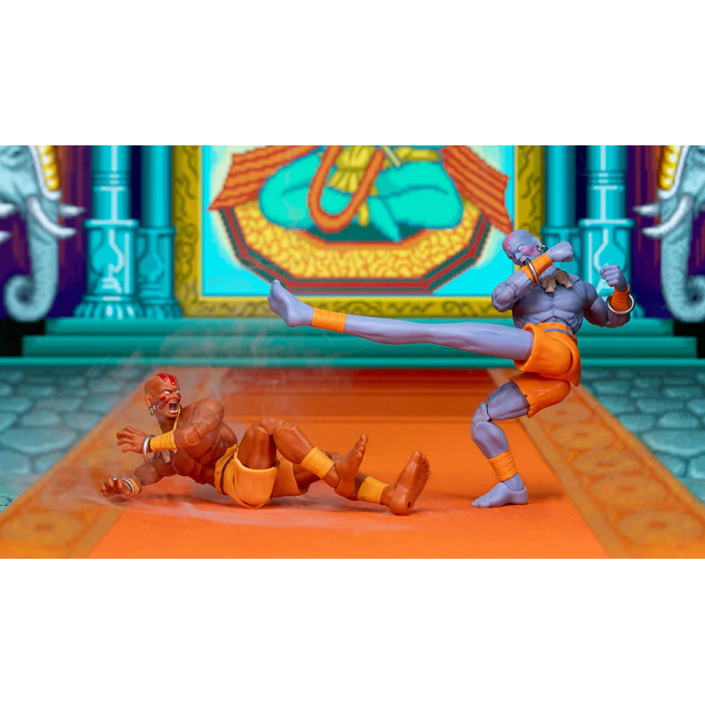 Jada Toys - DHALSIM Player 2 Versión Deluxe 1/12 - Ultra Street Fighter II: The Final Challengers - SDCC 2025