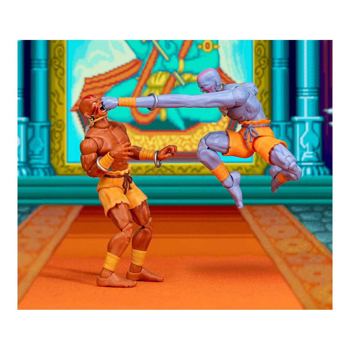 Jada Toys - DHALSIM Player 2 Versión Deluxe 1/12 - Ultra Street Fighter II: The Final Challengers - SDCC 2025