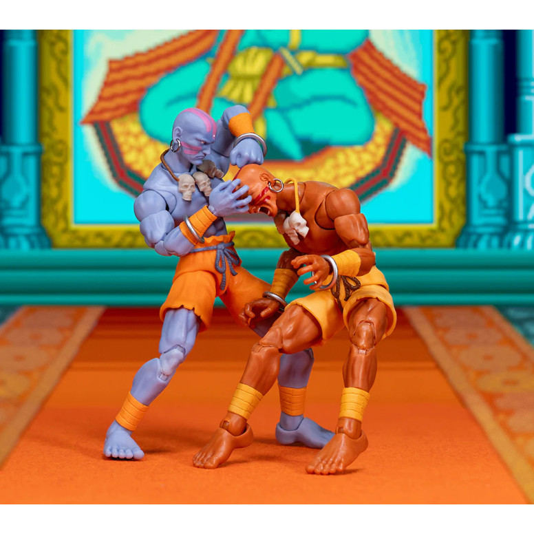 Jada Toys - DHALSIM Player 2 Versión Deluxe 1/12 - Ultra Street Fighter II: The Final Challengers - SDCC 2025