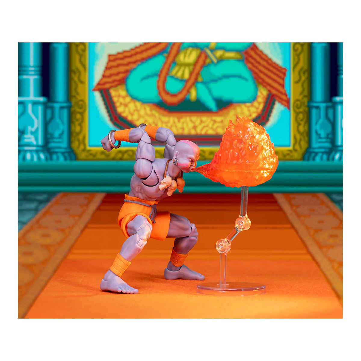 Jada Toys - DHALSIM Player 2 Versión Deluxe 1/12 - Ultra Street Fighter II: The Final Challengers - SDCC 2025