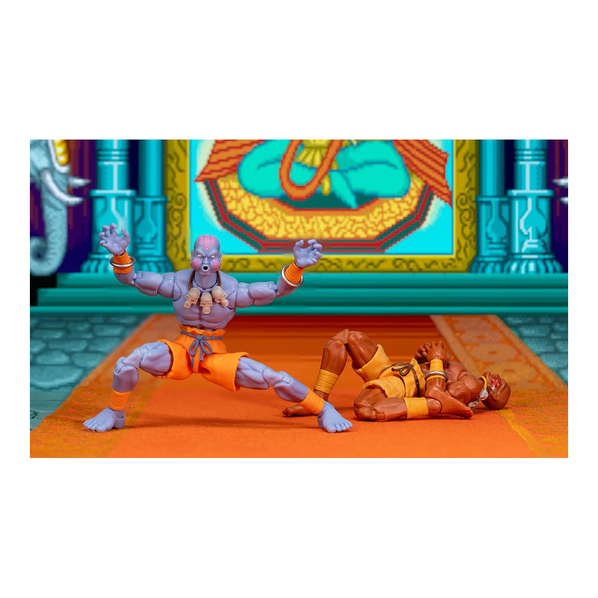 Jada Toys - DHALSIM Player 2 Versión Deluxe 1/12 - Ultra Street Fighter II: The Final Challengers - SDCC 2025