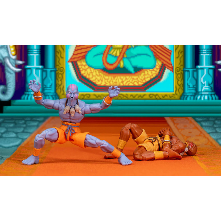 Jada Toys - DHALSIM Player 2 Versión Deluxe 1/12 - Ultra Street Fighter II: The Final Challengers - SDCC 2025