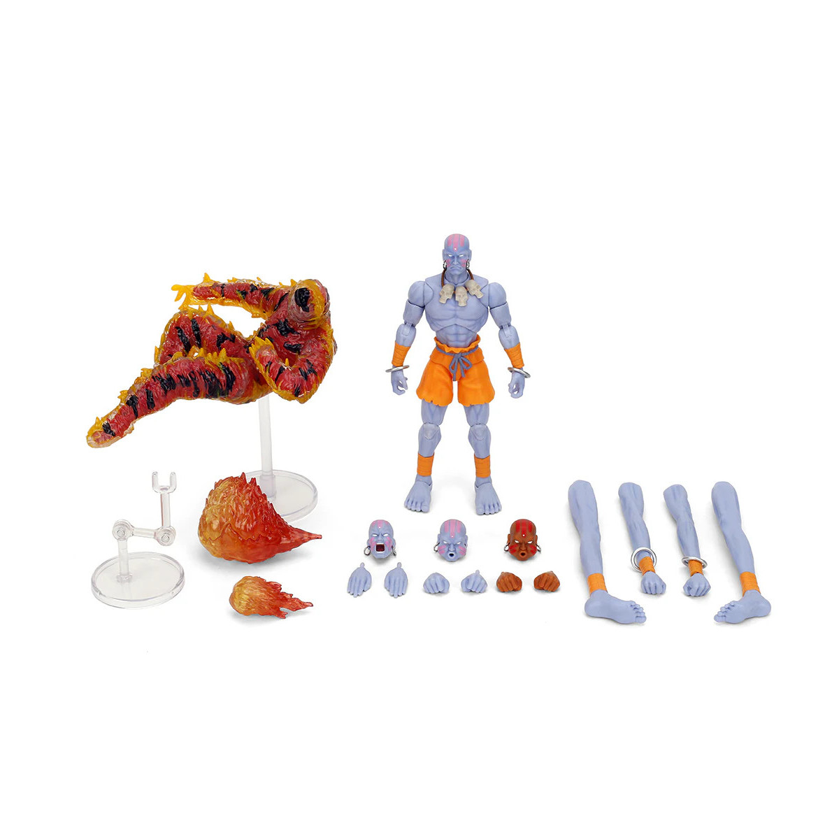 Jada Toys - DHALSIM Player 2 Versión Deluxe 1/12 - Ultra Street Fighter II: The Final Challengers - SDCC 2025
