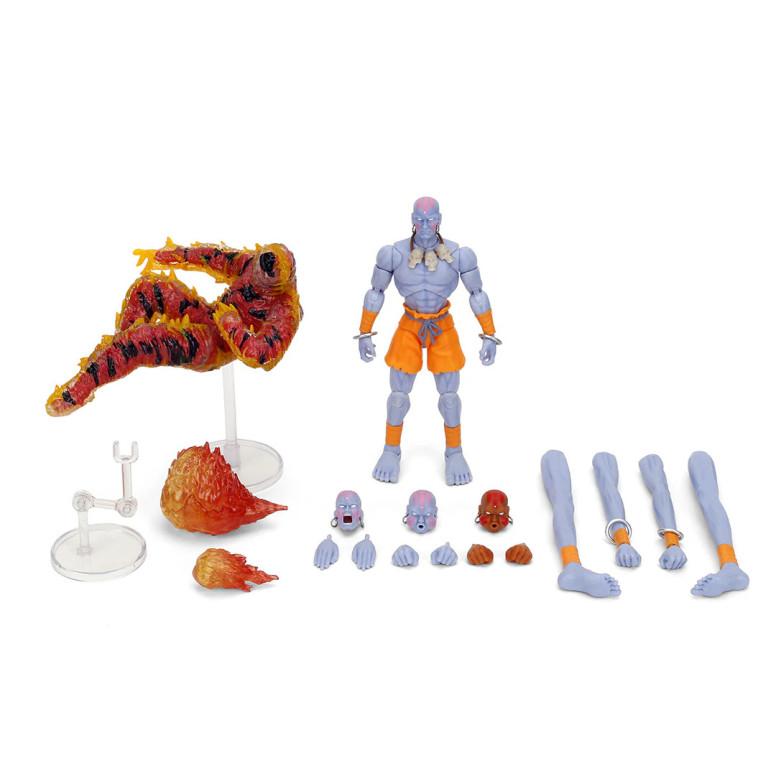 Jada Toys - DHALSIM Player 2 Versión Deluxe 1/12 - Ultra Street Fighter II: The Final Challengers - SDCC 2025