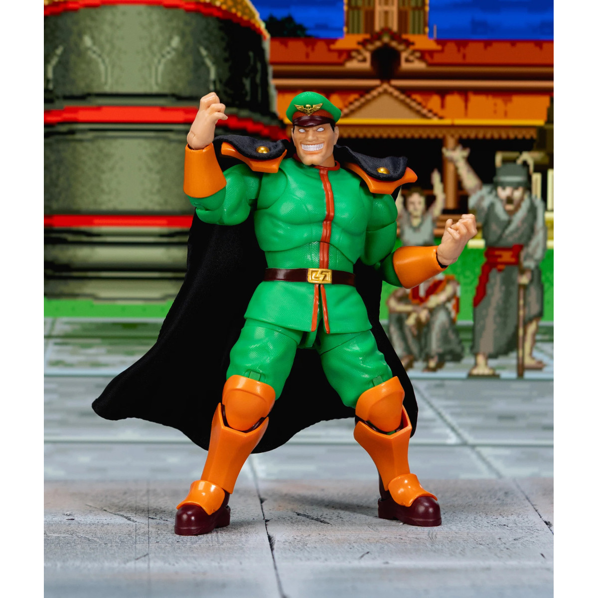 Jada Toys - BISON Player 2 Versión Deluxe 1/12 - Ultra Street Fighter II: The Final Challengers - SDCC 2025
