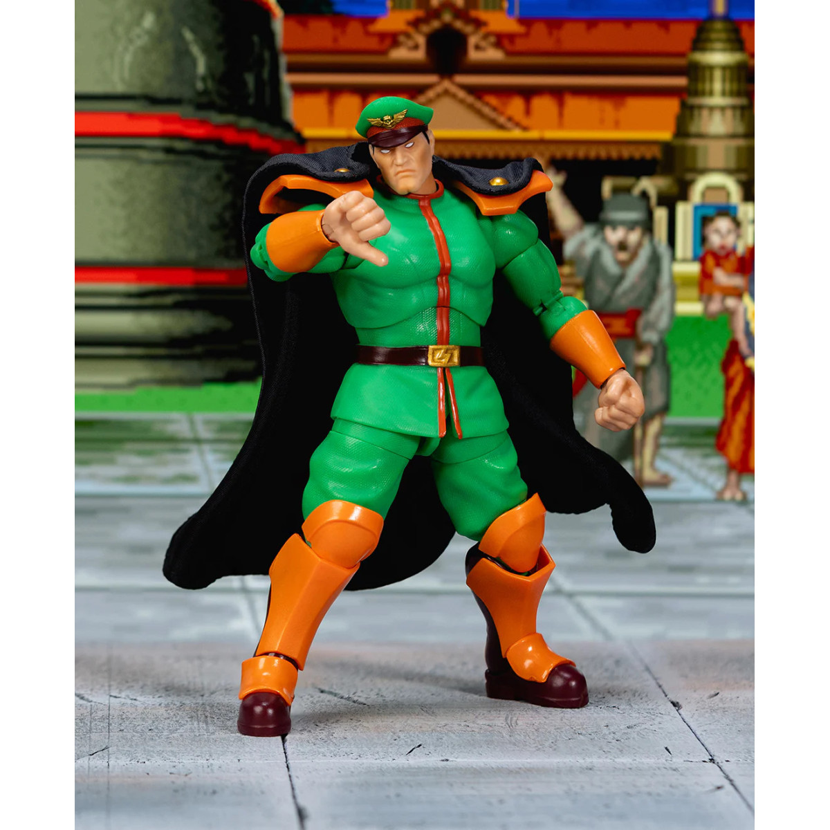 Jada Toys - BISON Player 2 Versión Deluxe 1/12 - Ultra Street Fighter II: The Final Challengers - SDCC 2025