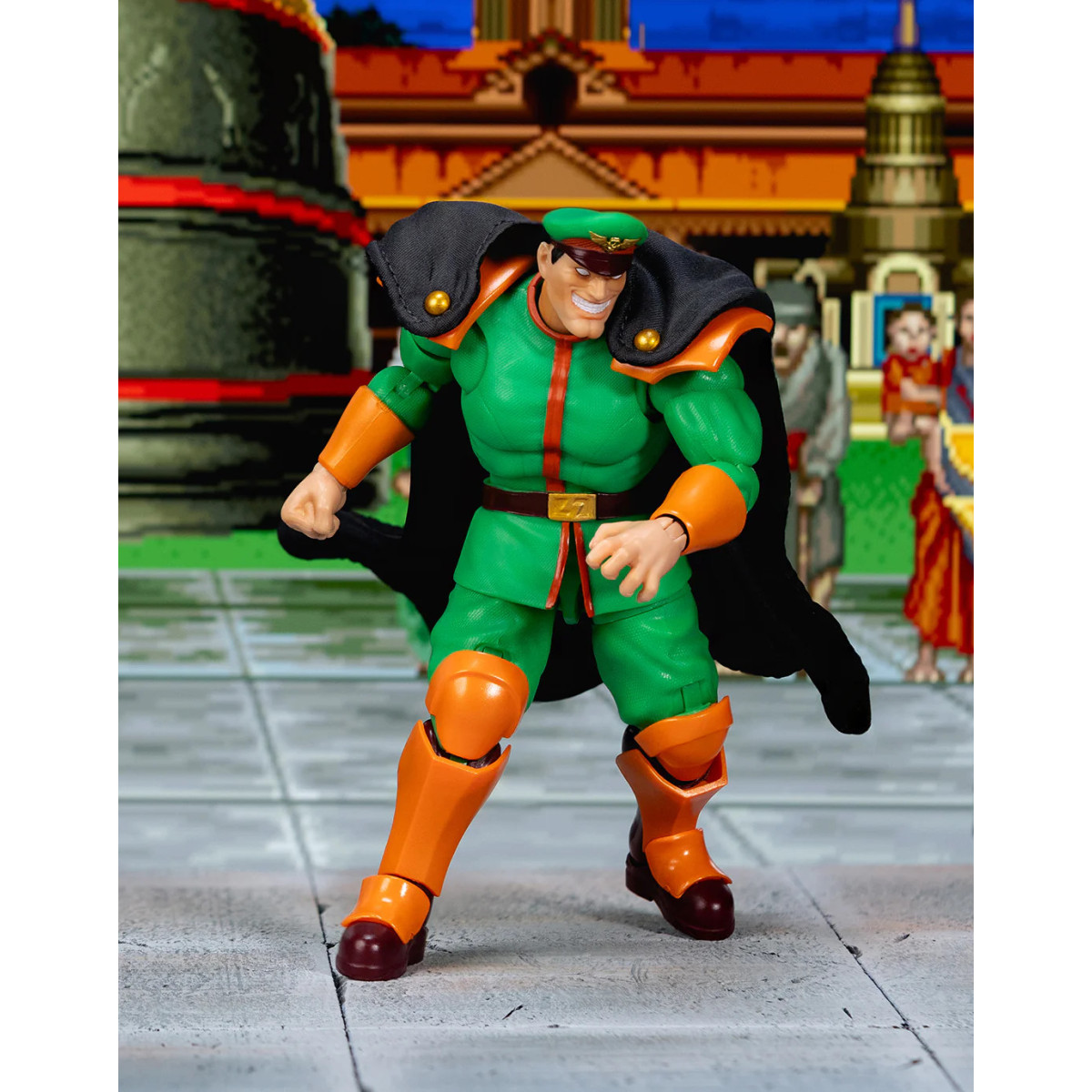 Jada Toys - BISON Player 2 Versión Deluxe 1/12 - Ultra Street Fighter II: The Final Challengers - SDCC 2025