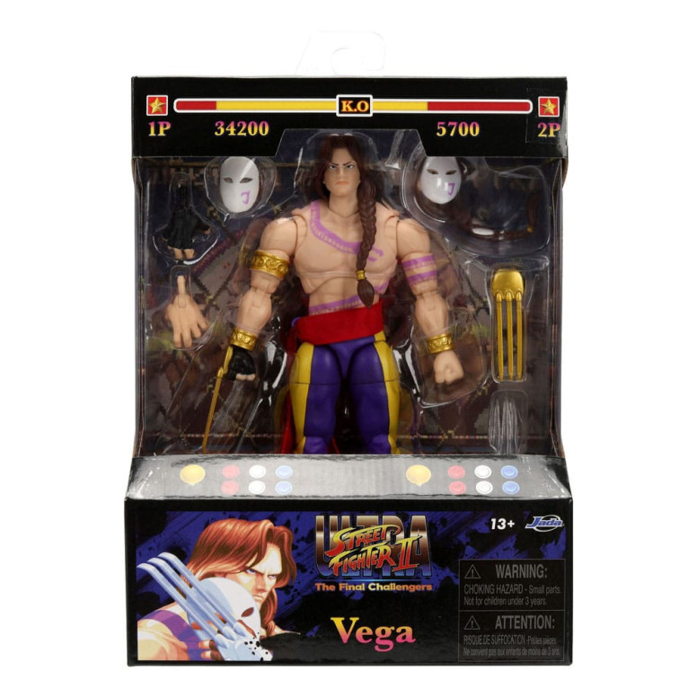 Jada Toys - VEGA 1/12 - Ultra Street Fighter II: The Final Challengers - Serie 4