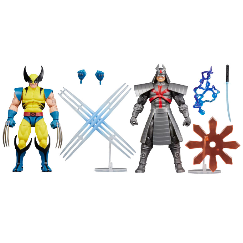 Hasbro Marvel Legends Serie Gamerverse - Lobezno vs Samurai de Plata
