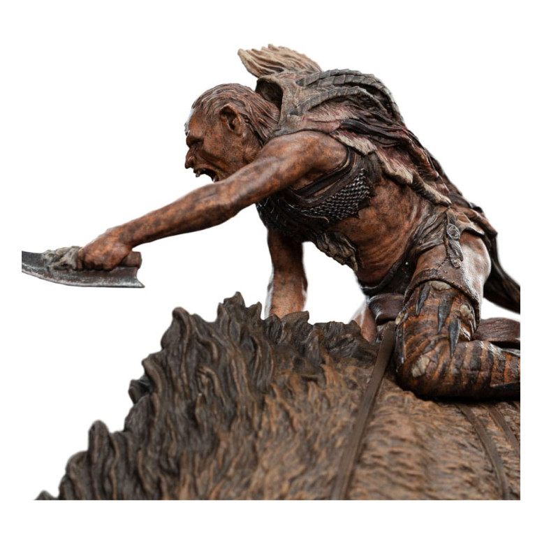 Weta - Sharkû en Warg Miniatura Statue 1/10 - El Señor de los Anillos - LOTR