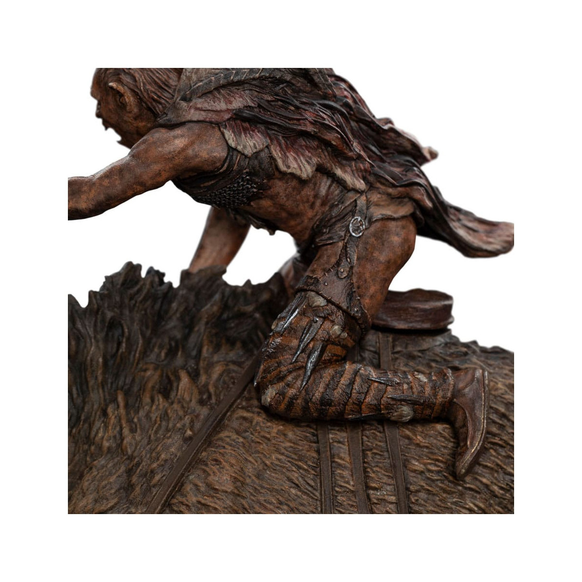 Weta - Sharkû en Warg Miniatura Statue 1/10 - El Señor de los Anillos - LOTR