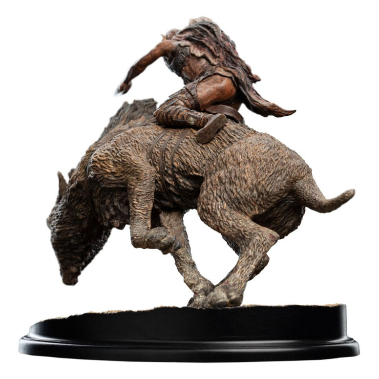 Weta - Sharkû en Warg Miniatura Statue 1/10 - El Señor de los Anillos - LOTR